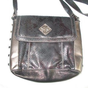 SIMPLY VERA WANG PURSE - BLACK - 9" X 8" X 1"
